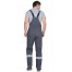 СИРИУС-Полукомбинезон из антиэлектростатической ткани, серый с СОП МВО