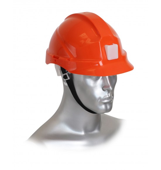 Каска защитная шахтерская "ЛУЧ-Ш" (текстильное оголовье) оранжевая