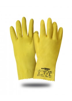 Перчатки Safeprotect ЭКОХОУМ (латекс, хлопк.слой, толщ.0,40мм, дл.300мм)