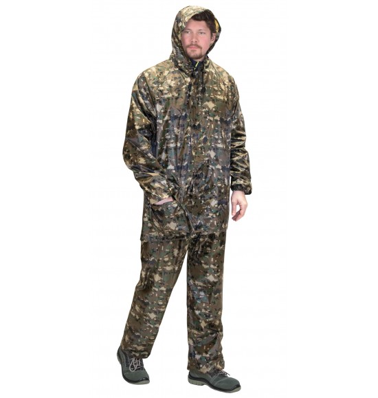 Костюм влагозащитный SIRIUS Стандарт (210 гр/м2) КМФ цифра (ЧЗ)