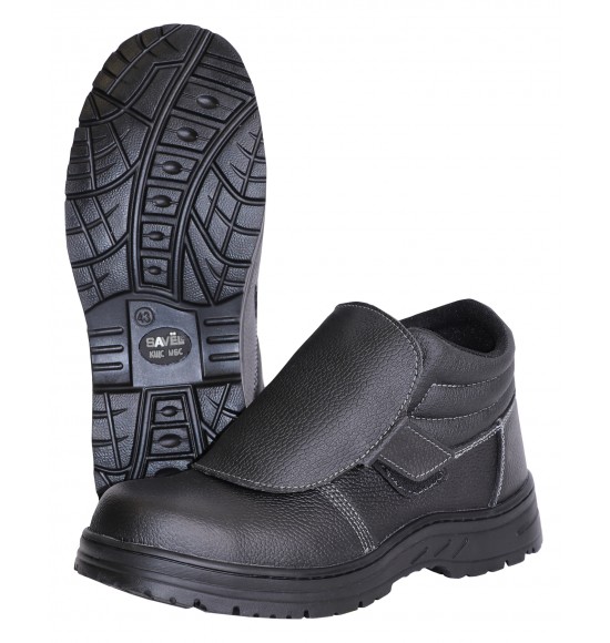 Ботинки сварщика СИРИУС-ТИТАН кожа, МП МС, Нитрил