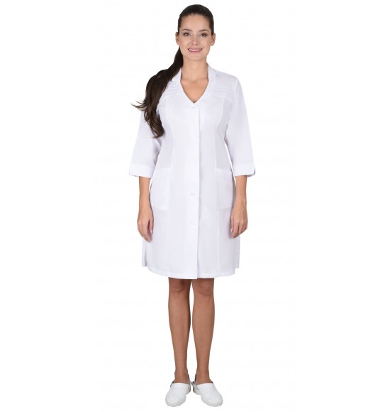 Халат СИРИУС-ЛИМА женский белый