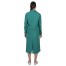 Халат женский с рельефами зелёный