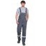 СИРИУС-Полукомбинезон из антиэлектростатической ткани, серый с СОП МВО