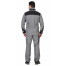 Куртка "СИРИУС-Пекин" серый с черным пл. 275 г/кв.м