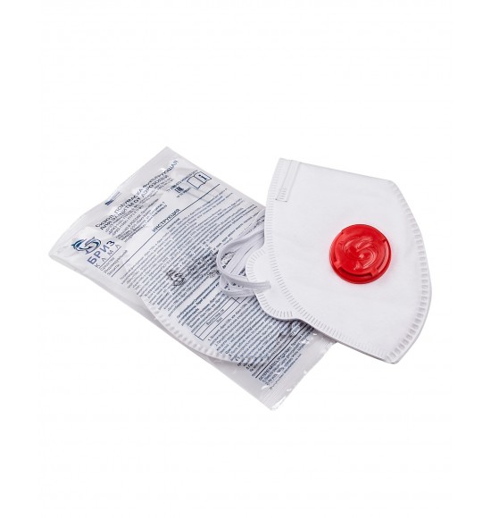 Респиратор Бриз-1106 К FFP3 (50 ПДК) с клапаном