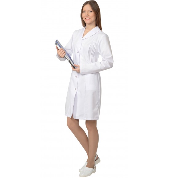 Халат СИРИУС-АМАНДА женский белый Халат СИРИУС-АМАНДА женский белый