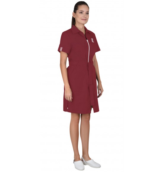 Халат СИРИУС-ВИКТОРИЯ женский бордовый Халат СИРИУС-ВИКТОРИЯ женский бордовый