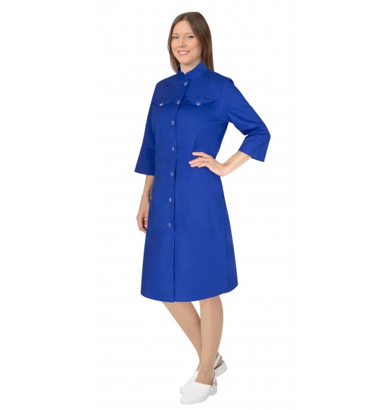 Халат СИРИУС-ВАСИЛИСА женский васильковый