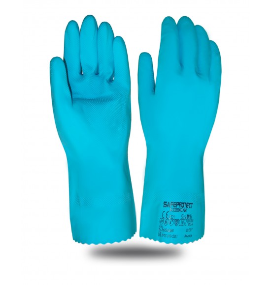 Перчатки Safeprotect КЛИНХОУМ (латекс, хлопк.слой, толщ.0,40мм, дл.300мм)