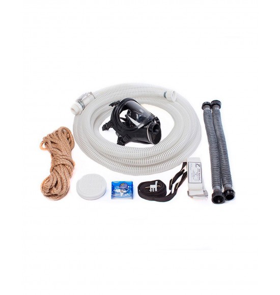 Противогаз шланговый Бриз-0301 (ПШ-10С) шланг ПВХ с маской ППМ