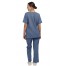 Костюм Л-535 женский, блуза, брюки, синий