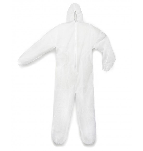 Комбинезон одноразовый медицинский 25 гр/м2 белый