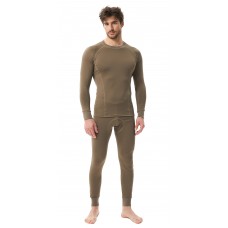 Термобельё в комплекте (фуфайка, кальсоны) EcoDry RealMan хаки (В КОРОБКЕ) Термобельё в комплекте (фуфайка, кальсоны) EcoDry RealMan хаки (В КОРОБКЕ)