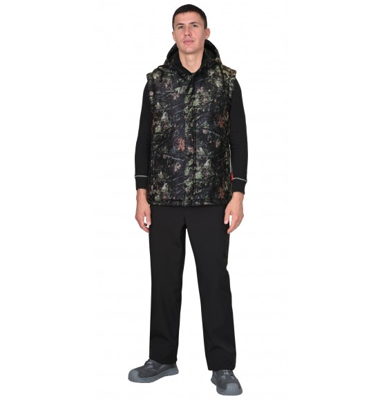 Жилет СИРИУС-ТИГР КМФ Темный лес