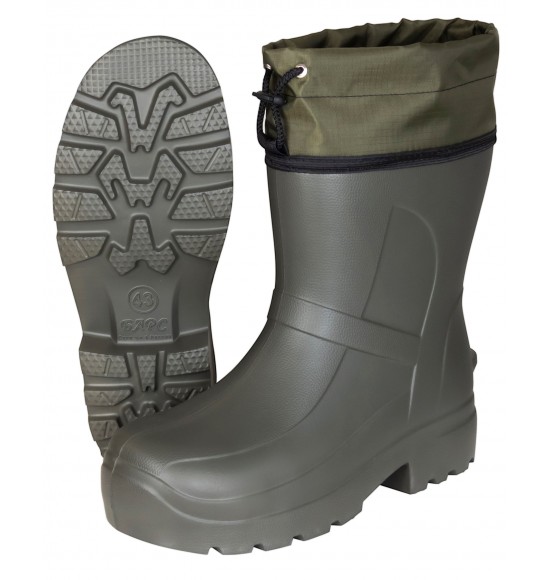 Полусапоги ЭВА (С-125КПКС) морозостойкие (-30С), МБС КЩС, с манжетой, ПКП Кевлар, Оливковые