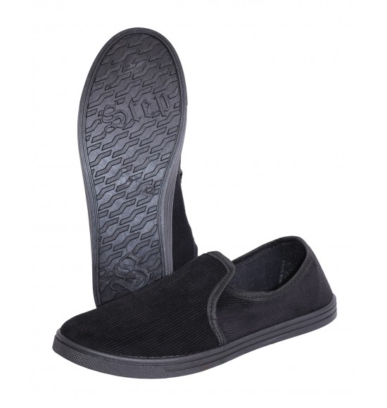 Тапочки закрытые (вельвет, ПВХ)