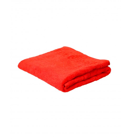Полотенце махровое (100х180) красный 430 г/м2 (Туркмения) (х25) (ЧЗ)