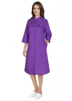 Халат СИРИУС-ВАСИЛИСА женский фиолетовый