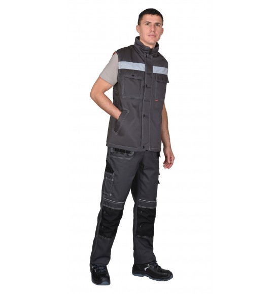 Жилет СИРИУС-ОРИОН темно-серый