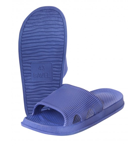 Тапочки СИРИУС-ФОТОН из вспененного ПВХ, темно-синие