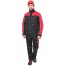 Костюм СИРИУС-АГАТ куртка, брюки черный с красным пл. 260 г/кв.м. ВО отделка