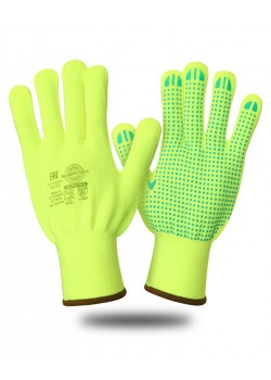 Перчатки утепленные Safeprotect АКРИЛИМ (акрил+ПВХ ТОЧКА) (х12х72)
