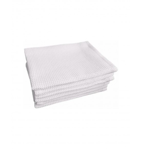 Полотенце вафельное (45х60) отбеленное пл. 160 гр/м2