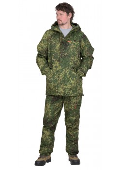 Костюм СИРИУС-ГОРКА куртка, брюки, помочи, КМФ Цифра зеленая