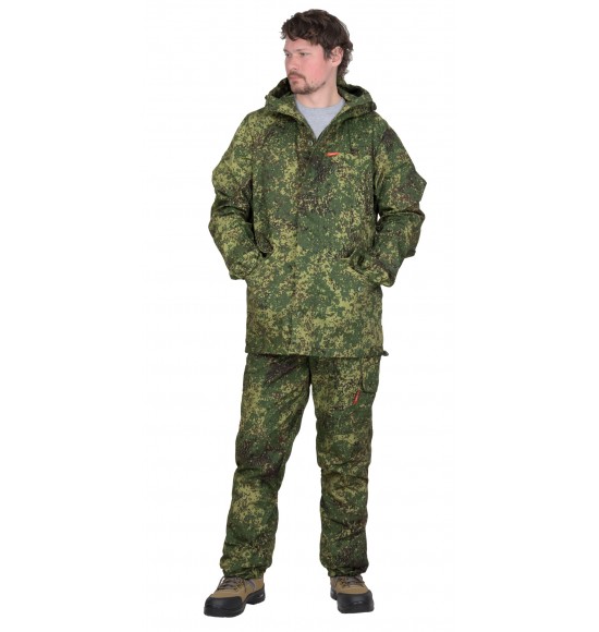 Костюм СИРИУС-ГОРКА куртка, брюки, помочи, КМФ Цифра зеленая
