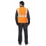 Жилет сигнальный SIRIUS класс 2, 3 СОП (трик.120 гр/м2, карманы) оранжевый