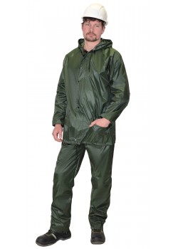 Костюм влагозащитный SIRIUS Стандарт (210 гр/м2) зеленый (ЧЗ) Костюм влагозащитный SIRIUS Стандарт (210 гр/м2) зеленый (ЧЗ)