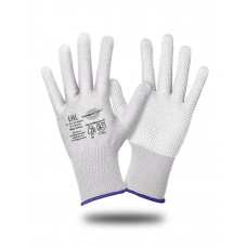 Перчатки Safeprotect НейпМикро-Б (нейлон+ПВХ-микроточка, белый) Перчатки Safeprotect НейпМикро-Б (нейлон+ПВХ-микроточка, белый)