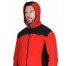 Куртка флисовая СИРИУС-ТЕХНО (флис дублированный) красная с черным
