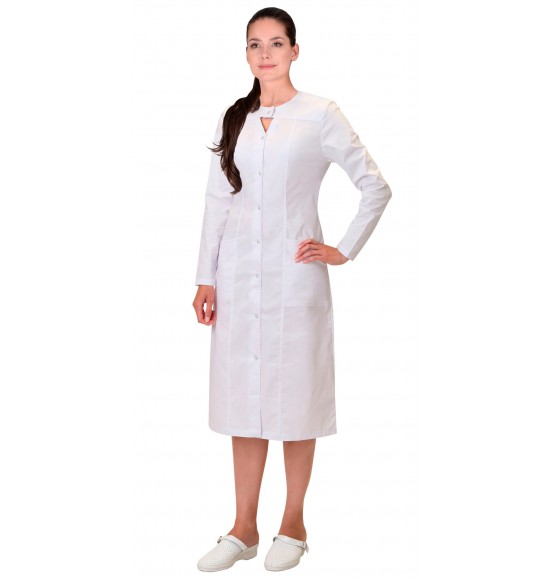 Халат СИРИУС-ГЛОРИЯ женский белый