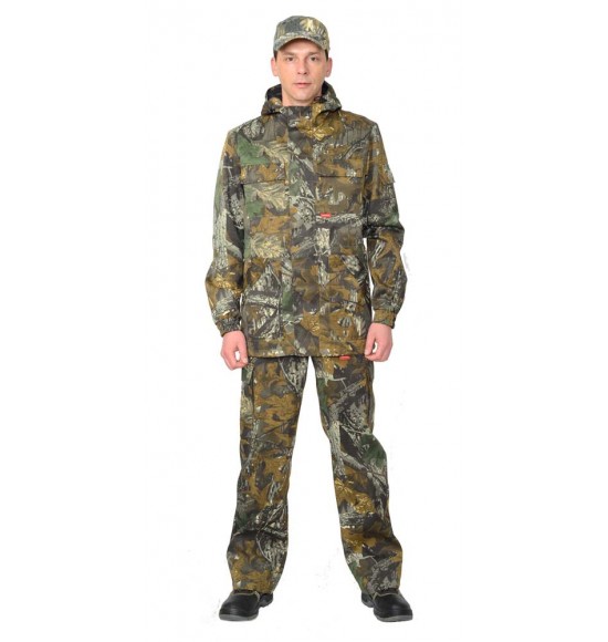 Костюм "СИРИУС-Горизонт" куртка, брюки (тк. Кроун 230) КМФ Темный лес