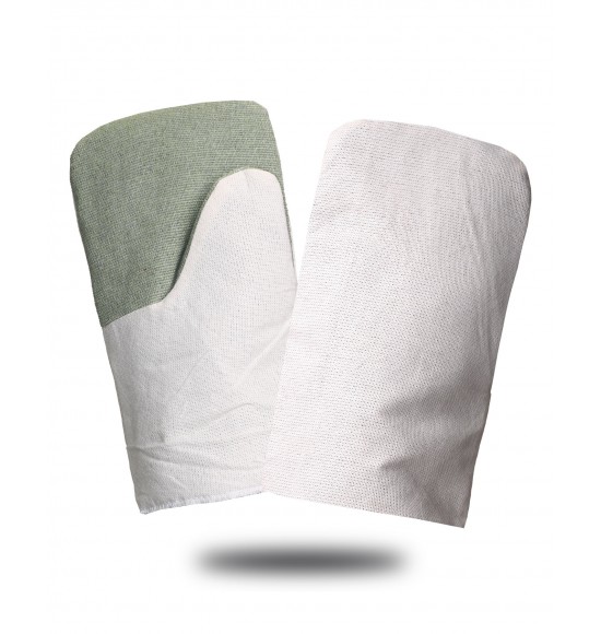 Рукавицы х/б с брезентовым наладонником (тк. х/б 220-брезент 480) р.2,цена за пару,кратно 20пар