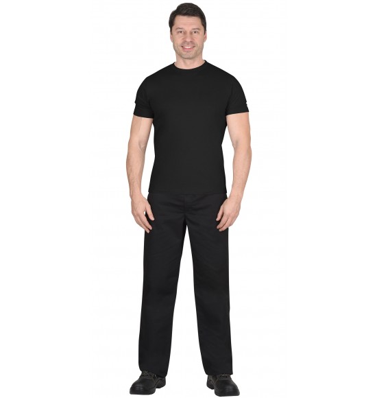 Футболка чёрная 160г/м2 Футболка чёрная 160г/м2