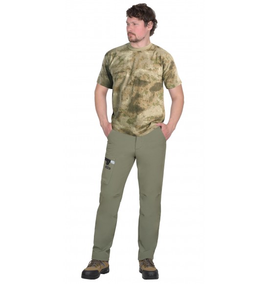 Футболка КМФ Мох песок