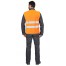 Жилет сигнальный SIRIUS класс 2, 2 СОП (трик.120 гр/м2, карманы) оранжевый