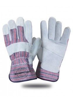 Перчатки спилковые комбинированные ЮГРА Safeprotect р.10,5  (х12х120)