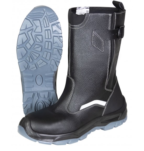 Сапоги SAVЁL-ДЖЕТ кожа, ПУ-ТПУ