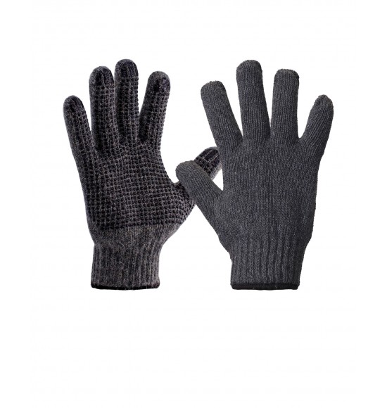 Перчатки СИБИРЬ с ПВХ арт.103 р.9 шерсть 30% акрил 70% 7 класс ручной оверлок (10х250)