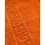 Полотенце махровое (50х90) оранжевый (orange pepper) 430 г/м2 (Туркмения) (х120)