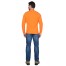 Толстовка оранжевая с поясом (футер 240 г/м2) (х40)
