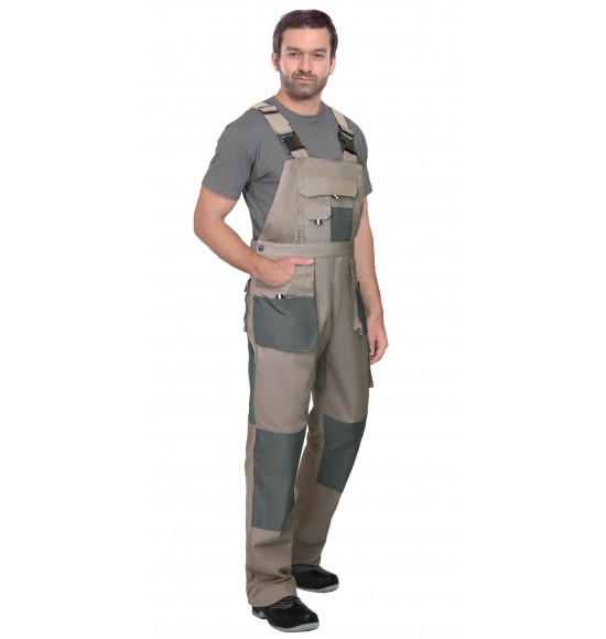 Полукомбинезон СИРИУС-ОБЕРОН песочный с зеленым