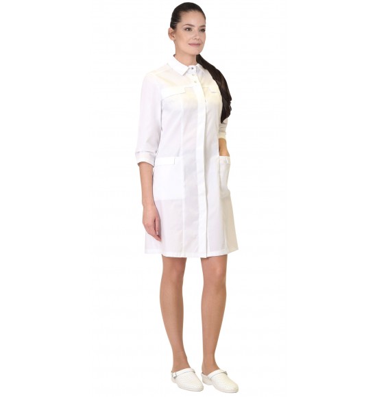 Халат СИРИУС-ОПТИМА женский белый