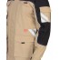Костюм "СИРИУС-Вест-Ворк" куртка, брюки песочный с черным пл. 275 г/кв.м