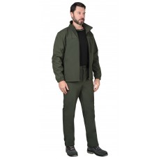 Костюм СИРИУС-АЗОВ хаки софтшелл пл 350 г/кв.м