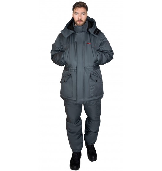 Костюм СИРИУС-ГОРКА зимний, куртка, брюки, серый